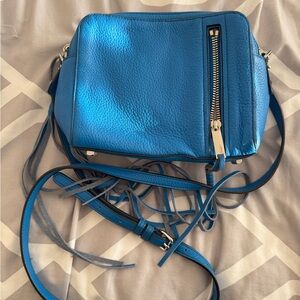 Rebecca Minkoff - Royal Blue Leather Crossbody Bag